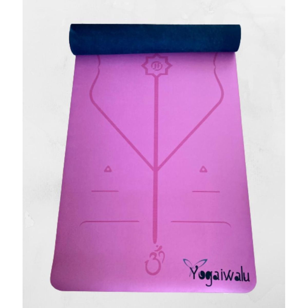 YOGAIWALU - Mat de Yoga Antideslizante Solar