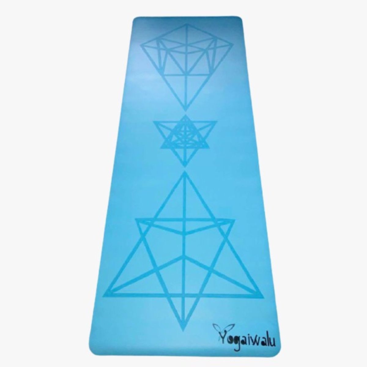 YOGAIWALU - Mat de Yoga Antideslizante Merkaba