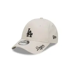 NEW ERA - Gorra 9Forty MLB Los Dodgers Stone Visor Script Grey