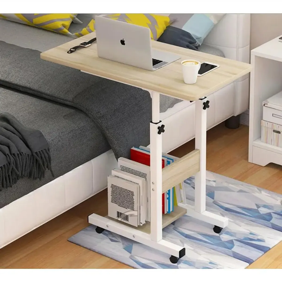 CORI CORI - Mesa Ajustable Multifuncional para Cama Soporte para Notebook
