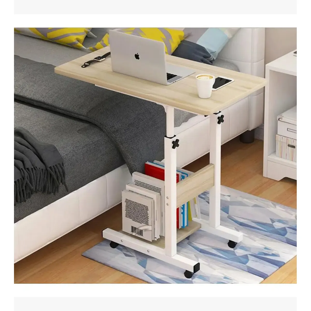 CORI CORI - Mesa Ajustable Multifuncional para Cama Soporte para Notebook