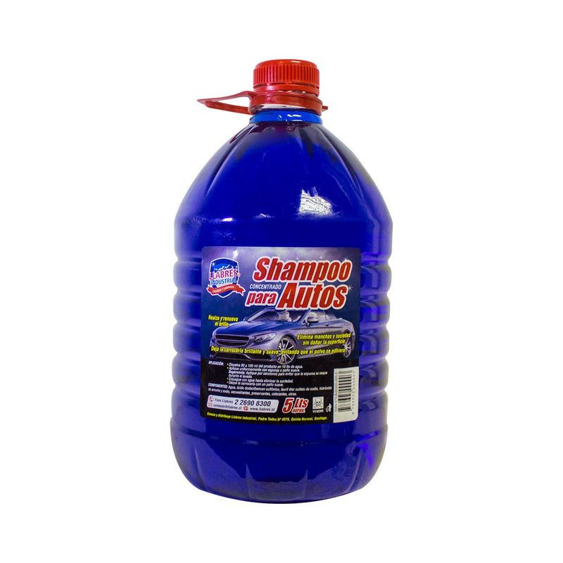 GENERICO - Shampoo para autos Llabres 5 L