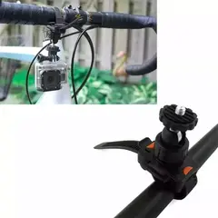 GENERICO - Abrazadera Manillar De Moto O Bicicleta Soporte Gopro 14
