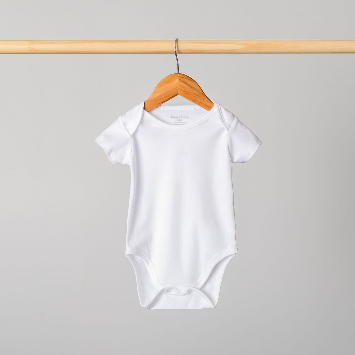 PIMMALU - Pack 2 Bodys Manga Corta Bebés Blancos Algodón Pima Peruano