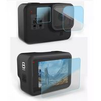 Set De Láminas Protectoras De Vidrio Templado Gopro Hero 8