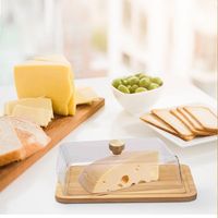 Quesera Rectangular Wood