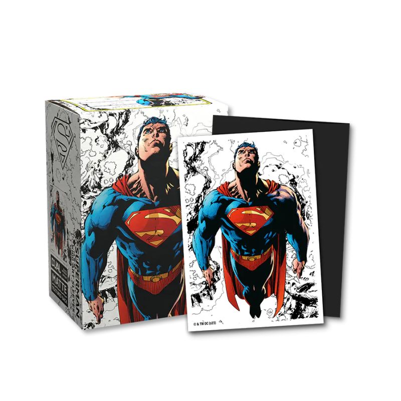 Dragon Shield - Protector de cartas 100 - Dual Art Superman Core Full Color