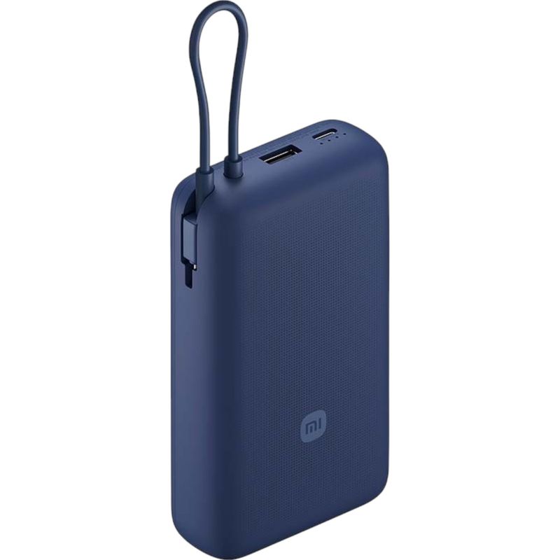 XIAOMI - Xiaomi Powerbank 33W 20000Mah Azul con Cable