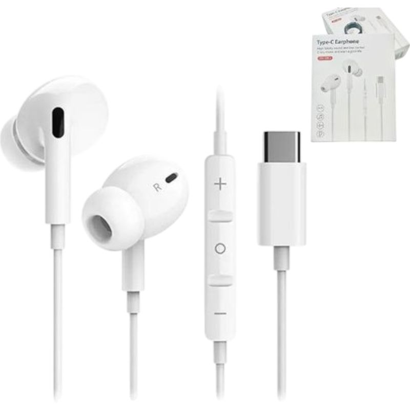 XIAOMI - Audifonos Xiaomi Type C in ear Blanco