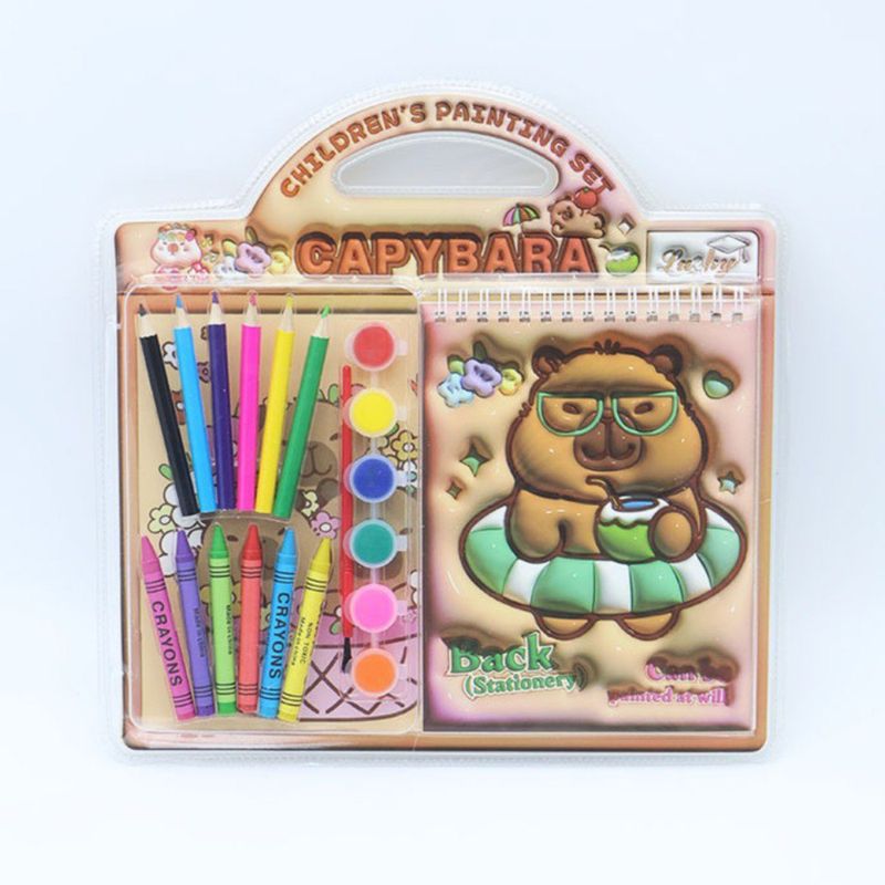 KAWAI - Set De Pintar Capybara Kawaii