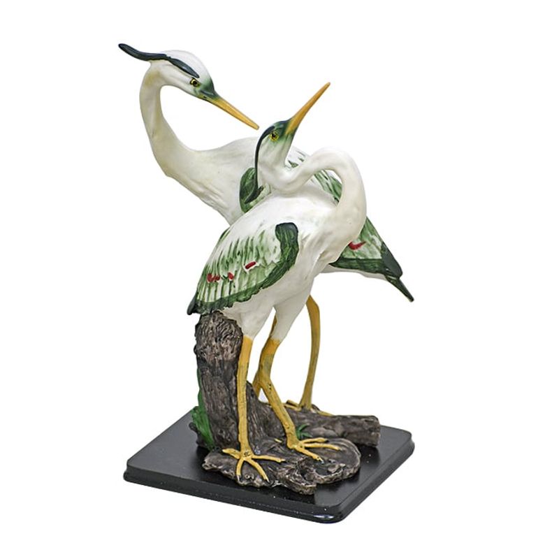 GENERICO - Figura Garzas Poliresina
