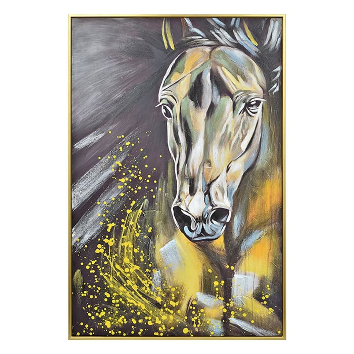 MSA MUEBLES SANTA ANA - Cuadro Caballo Silver