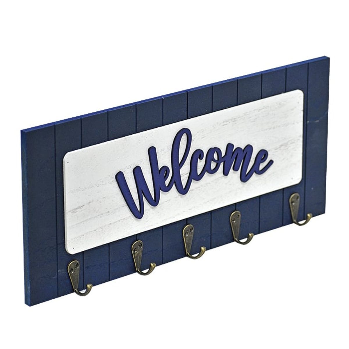 GENERICO - Percha 5 Ganchos Welcome