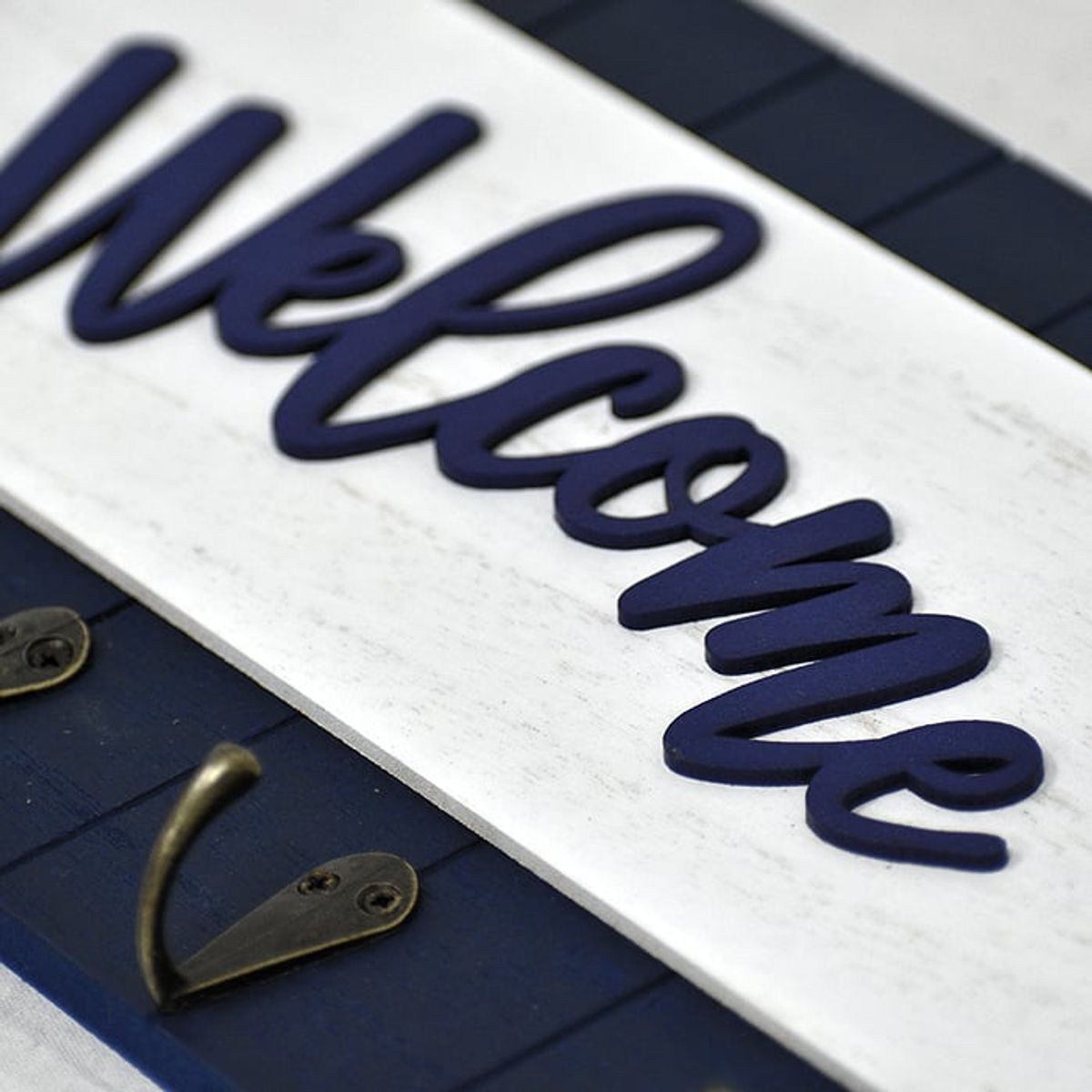 GENERICO - Percha 5 Ganchos Welcome