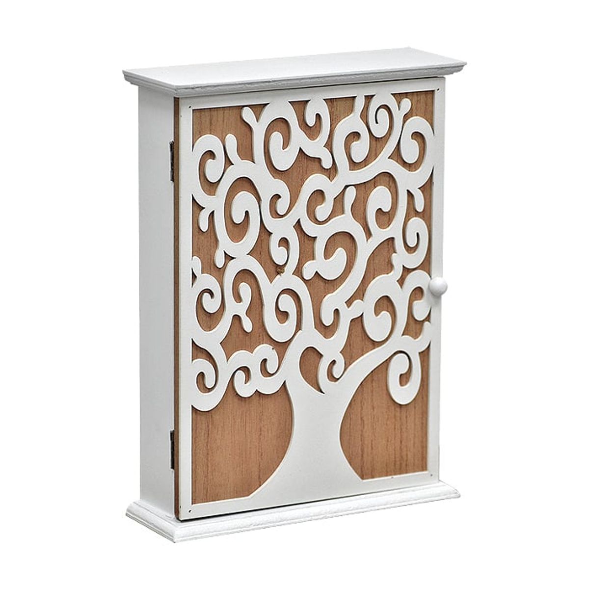 GENERICO - Caja Llaves Árbol Blanco