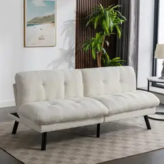 ELEMENT DESIGN - Futón Loise 183x86x82 cm Chiporro Beige