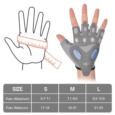 Imagen 2 del producto Guantes Entrenamiento Gym Pesas Alta Calidad Anti-esguince