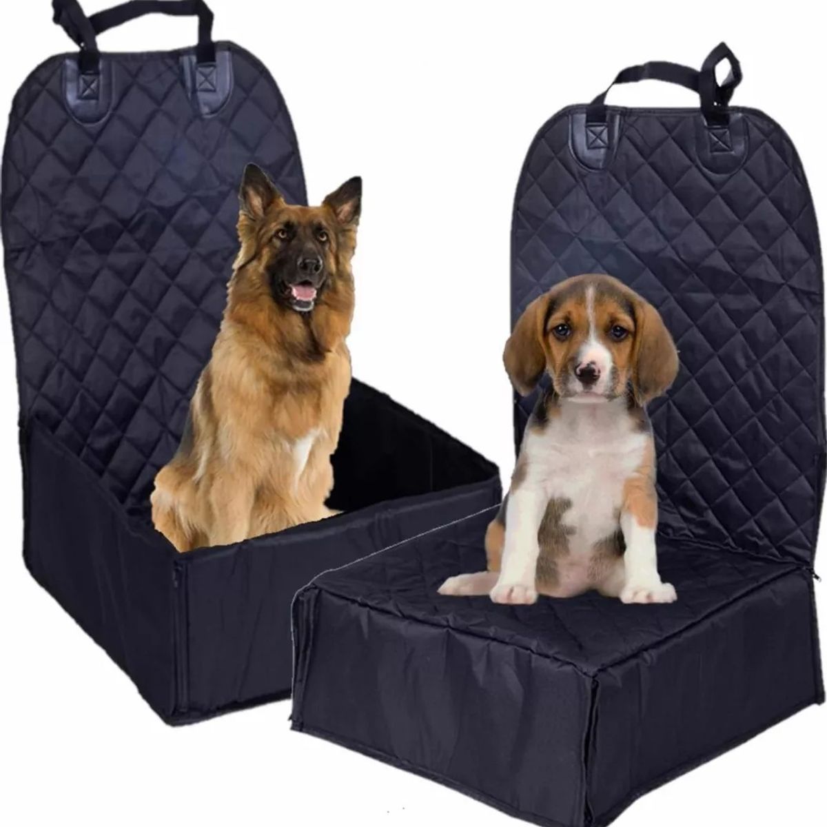 KUANGYE - Funda Protectora Cubre Asiento Auto Para Perros  Mascotas
