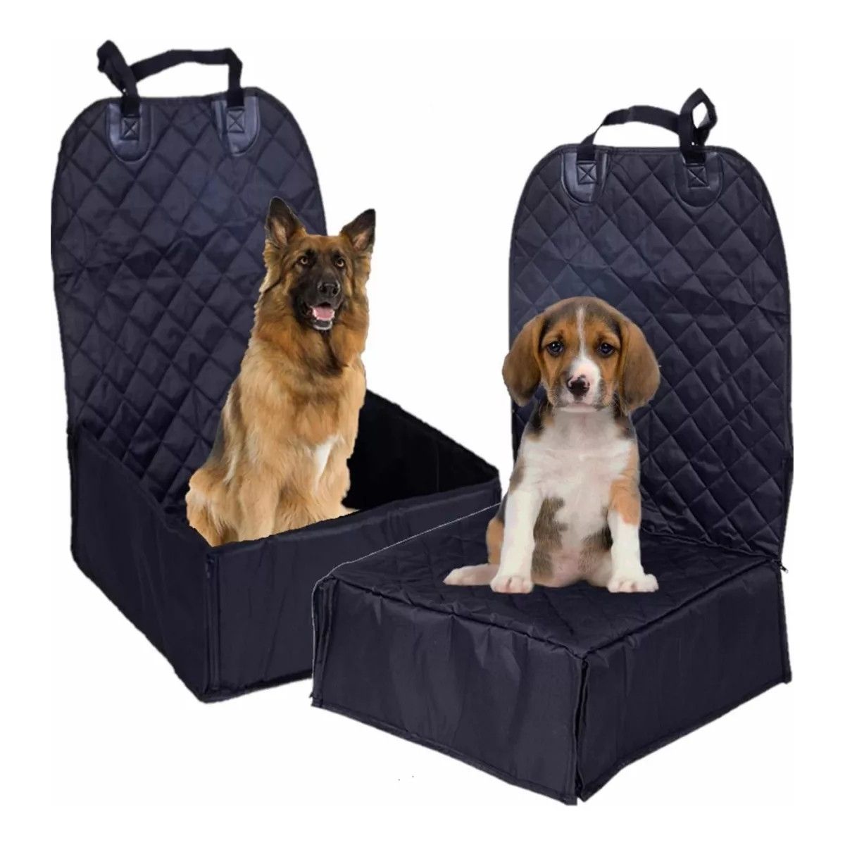 KUANGYE - Funda Protectora Cubre Asiento Auto Para Perros  Mascotas