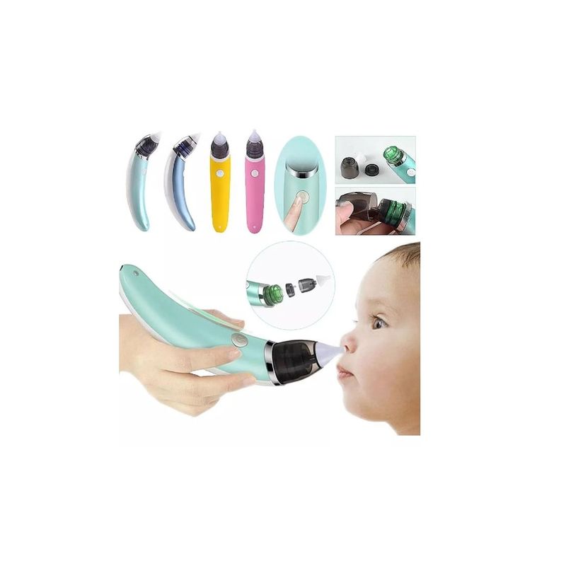 GENERICO - Aspirador Nasal Eléctrico Para Bebesaca Moco Recargable Mix