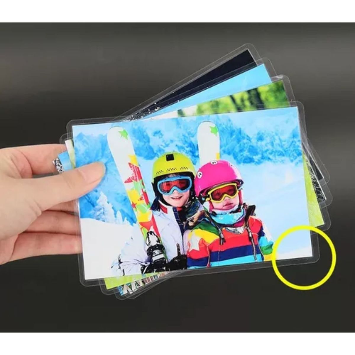 GENERICO - Pack 100 Laminas Termolaminadora 125mic 426x303mm Calidad