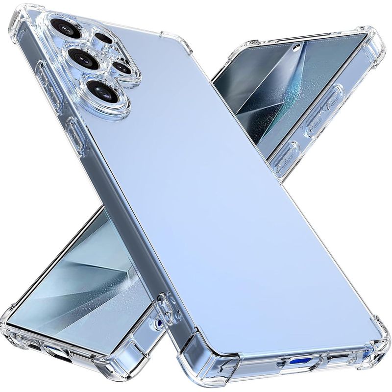 GENERICO - Carcasa  Antishock Transparente Para Samsung Galaxy S25 Ultra
