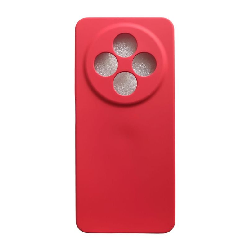 GENERICO - Carcasa Silicona Colores para Poco C75 - Rojo