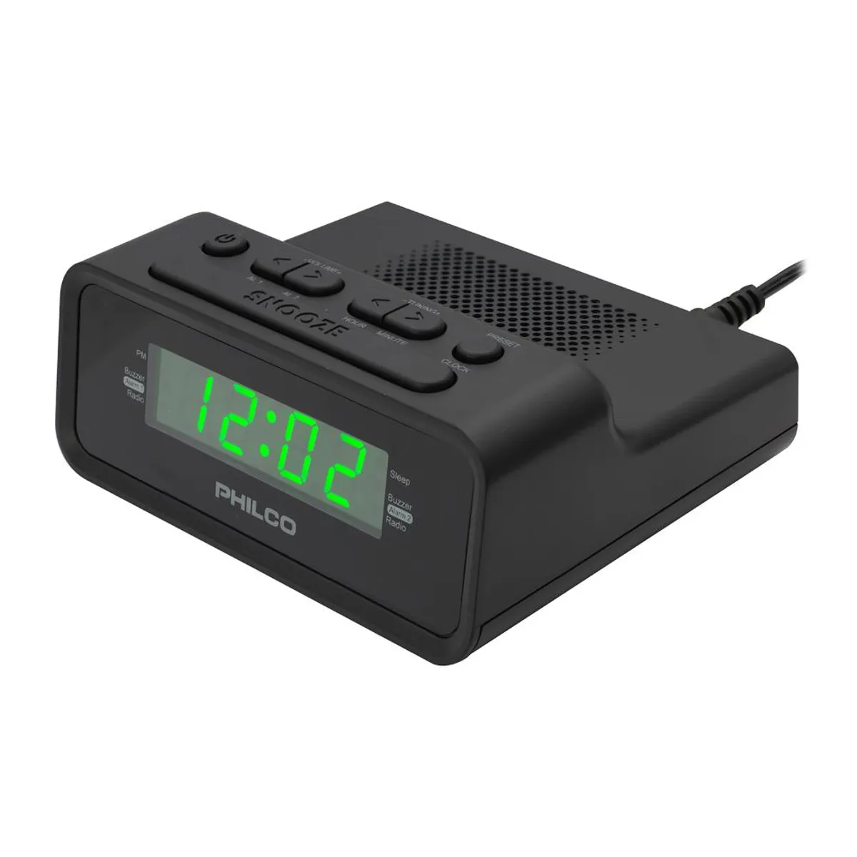 PHILCO - RADIO RELOJ 1006GR PANTALLA 0.6 PHILCO