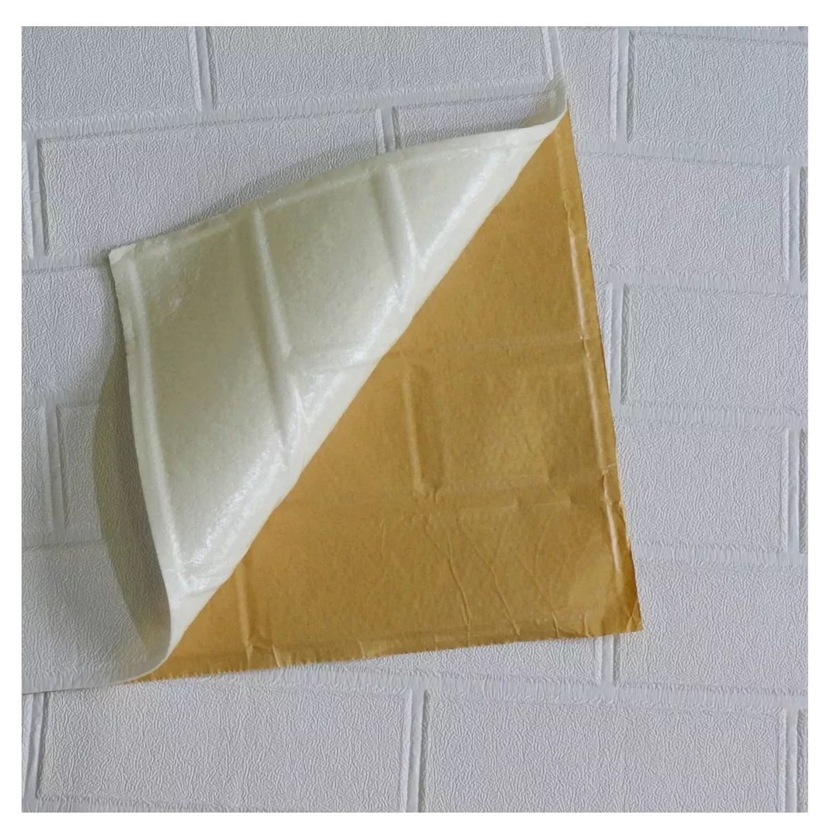 EOLAND - X10 Laminas Autoadhesivas Decomural 3d Ladrillo Pared 70x77