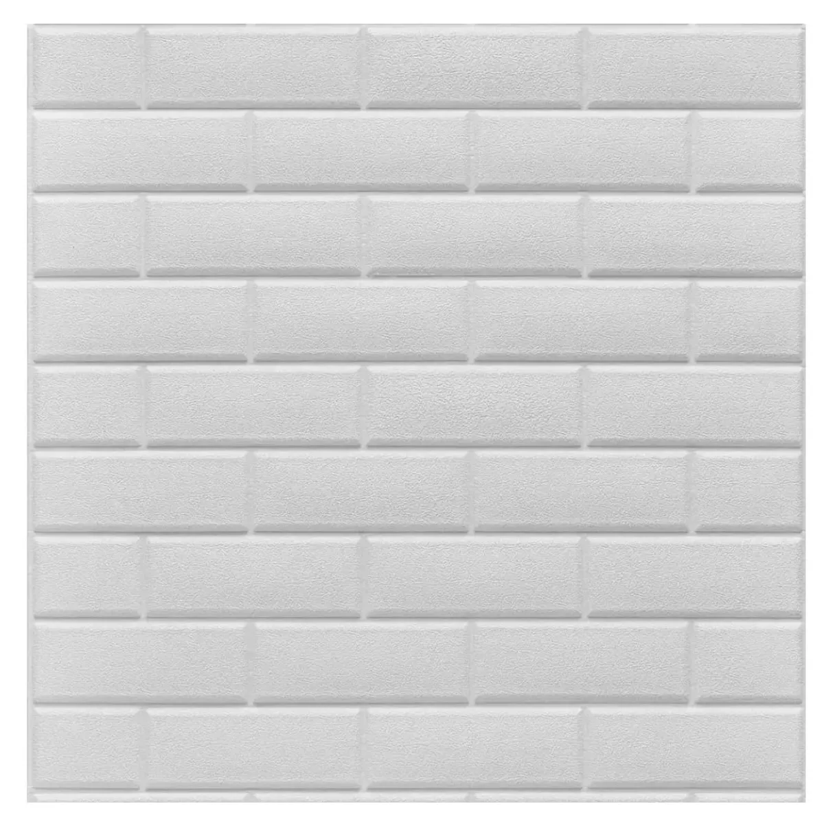 EOLAND - Laminas Autoadhesivas Decomural 3d Ladrillo Pared 70x77cm