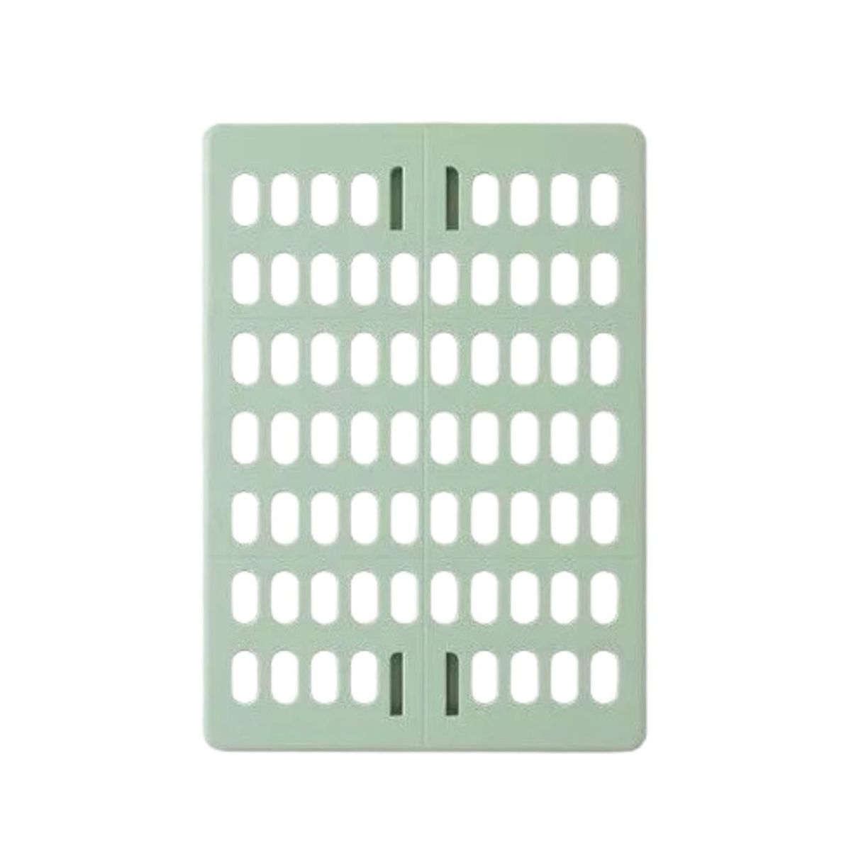 GENERICO - Rejilla Soporte Plástico Baño Verde Rectangular Durable