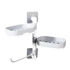 GENERICO - Estante Jabonero Ducha Esquinero Ajustable Organizador Baño