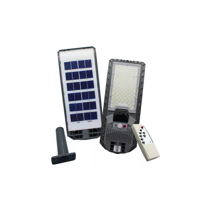 GENERICO - Lampara Solar 600w Led Completa Con Brazo Y Control LH-830