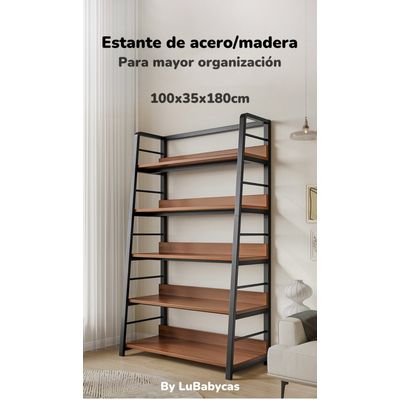 Imagen 2 del producto Estante Librero Repisas De 5 Niveles 180cm By