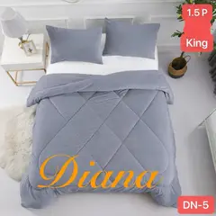 ANGELES DEL HOGAR - COBERTOR PLUSH CON CHIPORRO LISO KING GRIS