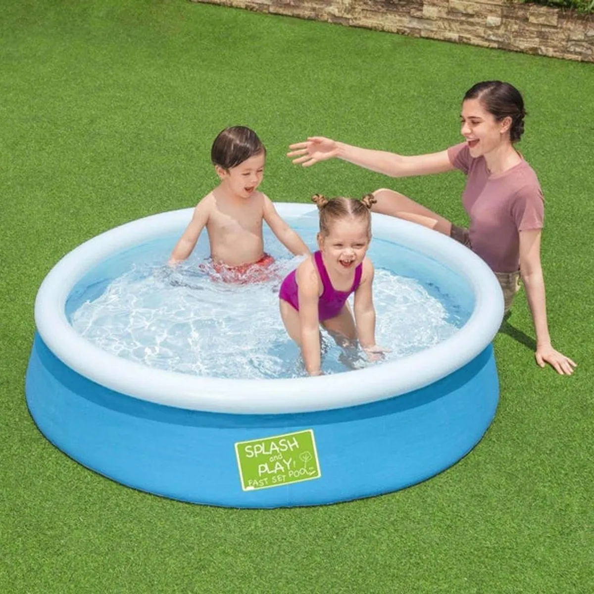 BESTWAY - Piscina Bestway My First Fast Set 152x38cm Azul