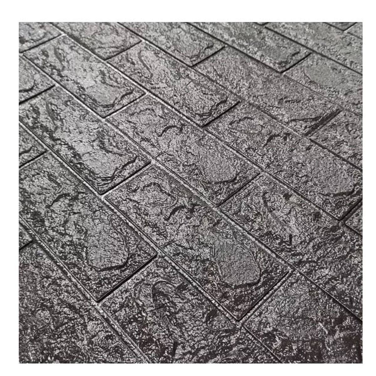 GENERICO - X15 Laminas Autoadhesivas Decomural 3d Ladrillo Pared 70x77