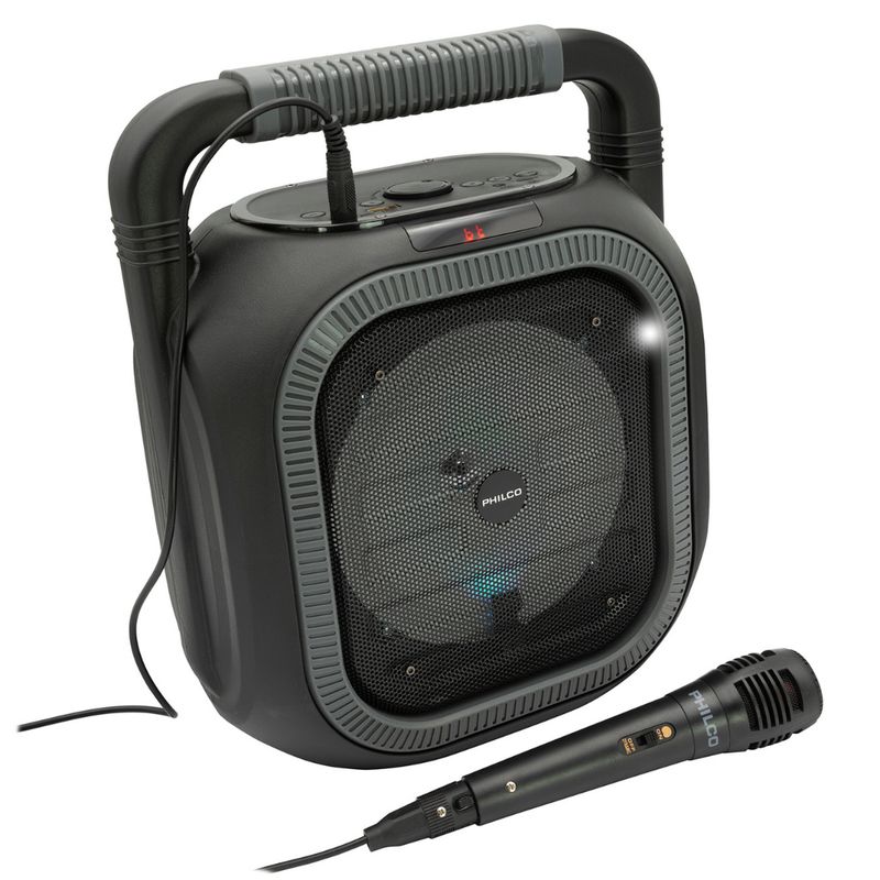 PHILCO - PARLANTE KARAOKE PHILCO 765GR 6.5  GRIS OPEN BOX