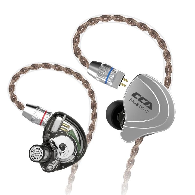 KZ - Audífonos Monitores CCA C10 + Espumas + Estuche