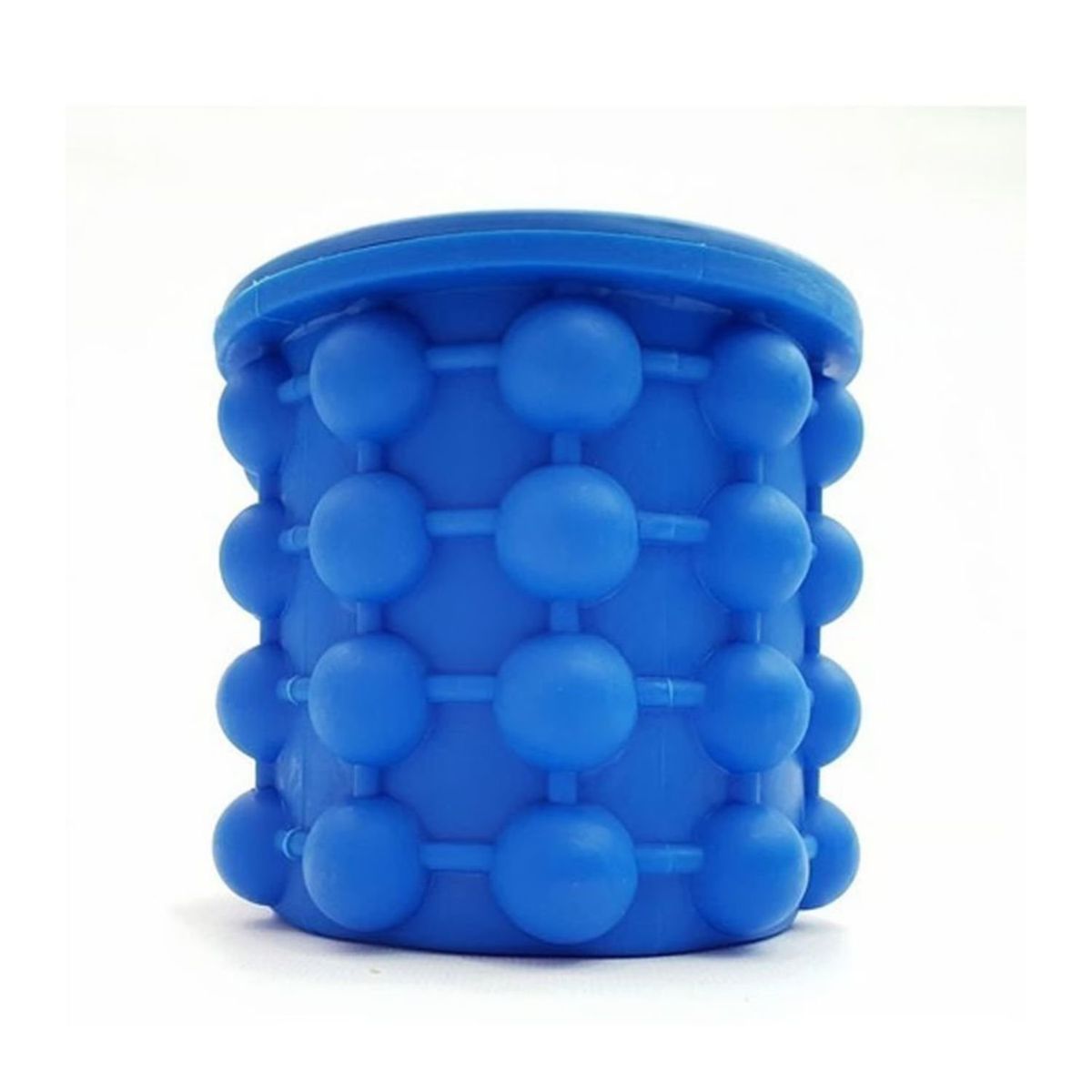 GENERICO - Molde Silicona Cubitos Hielo Azul Portátil Reutilizable