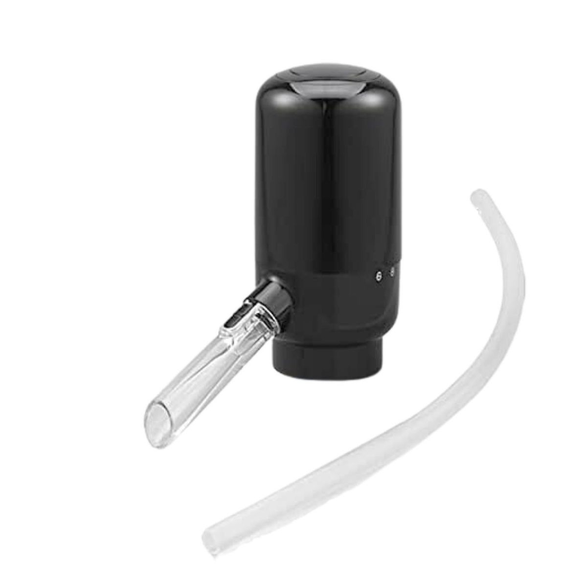 GENERICO - Aireador Dispensador Eléctrico Vino Negro con Boqilla