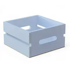 GENERICO - Canasta Blanca 20 x 20 x 11cm Resisitente y Liviana, Regalos Sorpresas