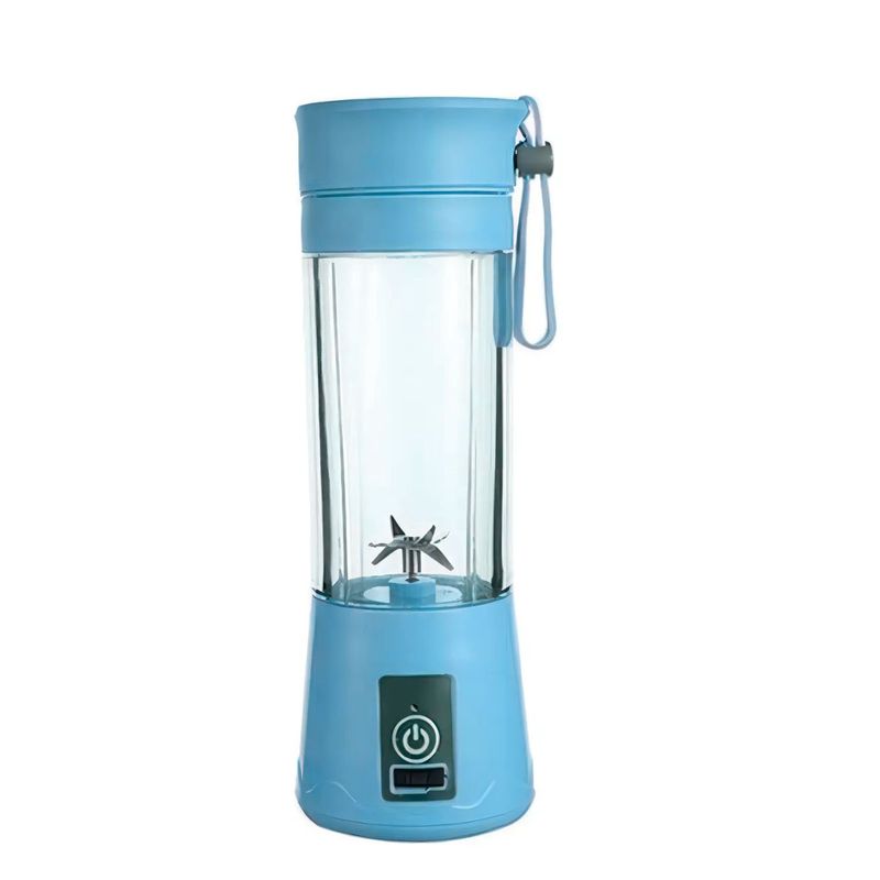 GENERICO - Licuadora Portátil Recargable USB Batidos Smoothies Azul