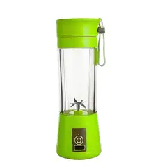 GENERICO - Licuadora Portátil Recargable USB Verde Batidos Smoothies