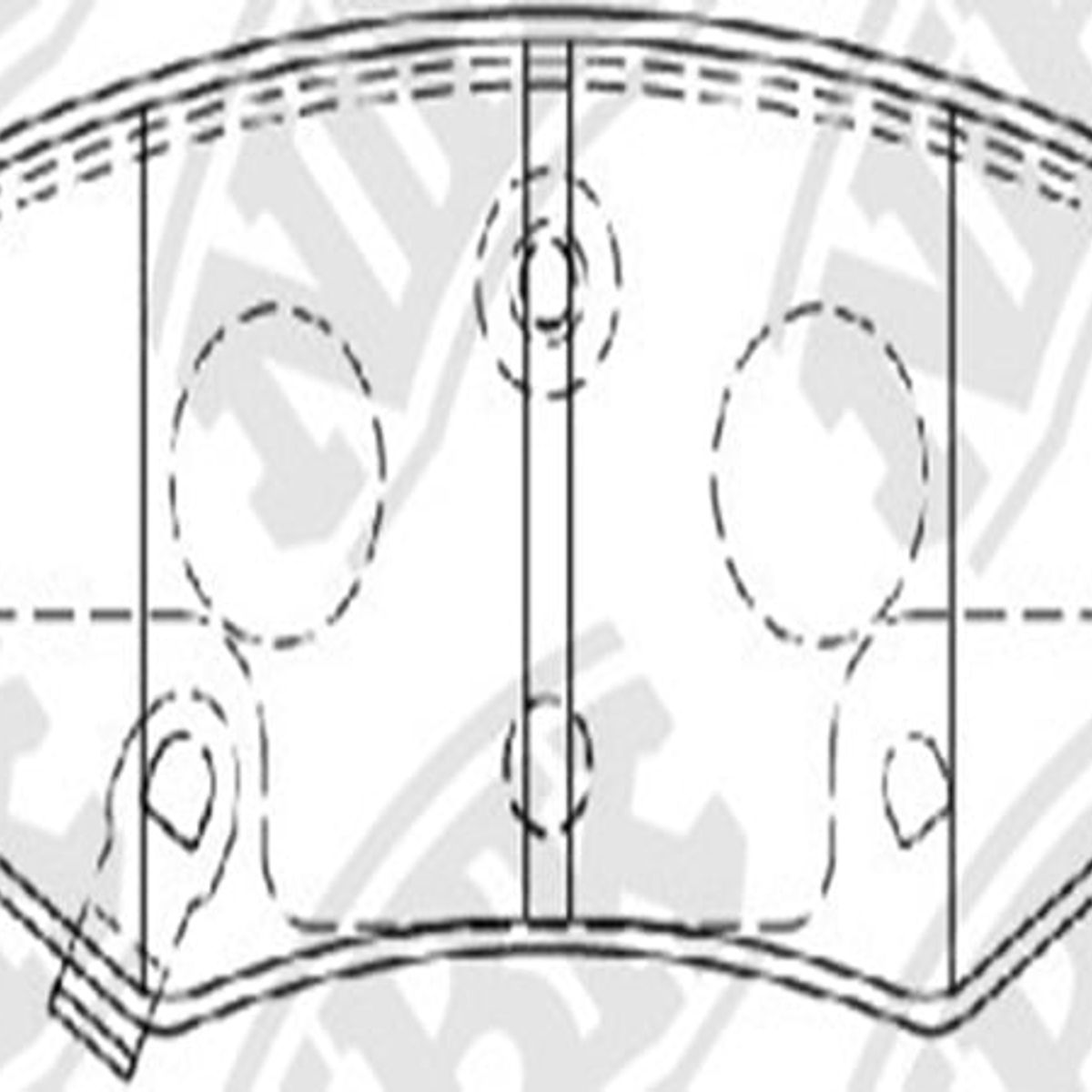 GENERICO - PASTILLA FRENOS TRASERAS CHEVROLET CAPTIVA 2019 - 2022