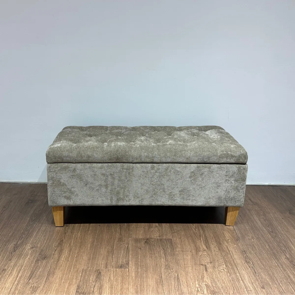 GENERICO - Banqueta Modena Beige con Almacenamiento