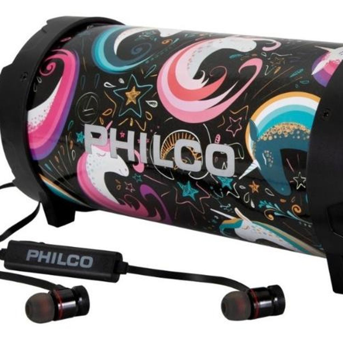PHILCO - Bazooka Bluetooth Con Audífonos - Philco
