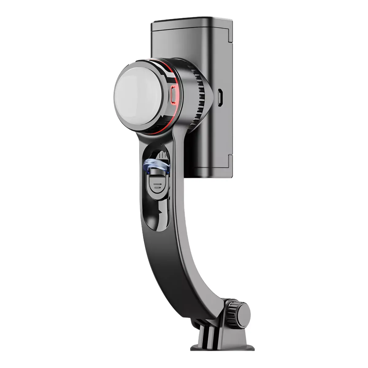GENERICO - Gimbal Estabilizador Plegable L19s Luz Rotación Bluetooth