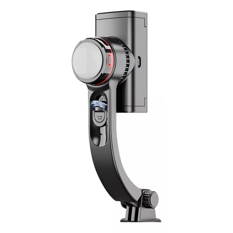 GENERICO - Gimbal Estabilizador Plegable L19s Luz Rotación Bluetooth