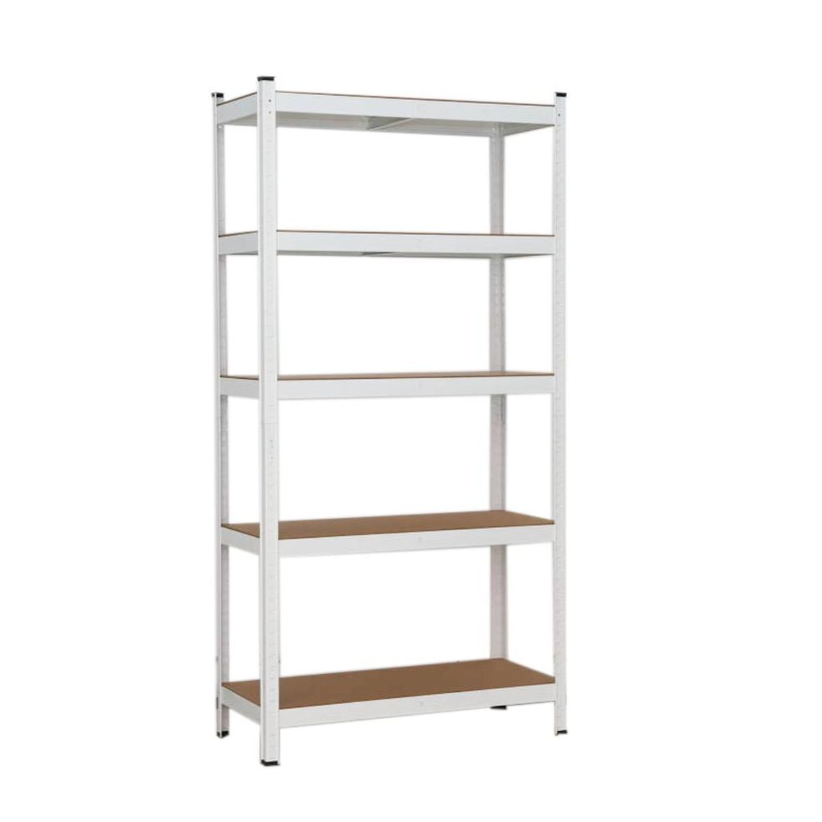 AIRHOUSE - Estante Rack Acero 5 Niveles Blanco 90x40x180cm Airhouse